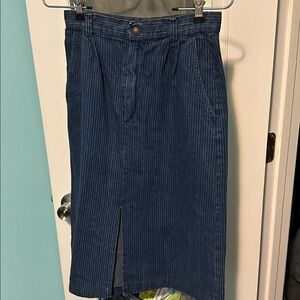 Vintage 1960 Stuffed Shirt denim skirt 7